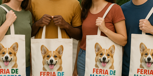 Estampación Textil, Bordados e Impresión DTF Vallgorguina · Bolsas de algodón / tote bags