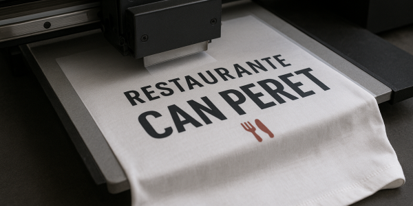 Estampación Textil, Bordados e Impresión DTF Vallgorguina · Camisetas de algodón