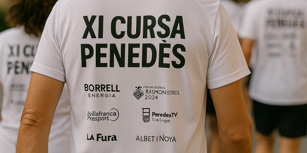 Ropa, Camisetas y Petos Personalizados para Eventos Deportivos Cervelló · Camisetas de premiación o recuerdo